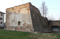 Pizzighettone (Cremona, Italy). Castle. North-East wing (Governors Tower [Torre del Governatore]). 2008