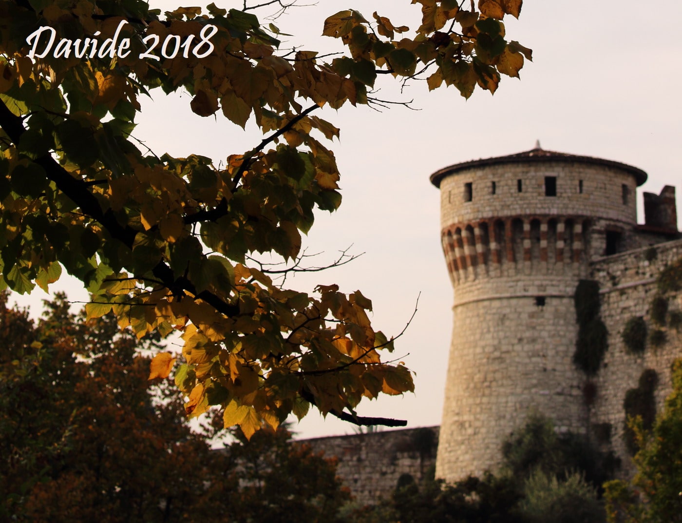 Brescia (Lombardia – Italia). Castello: Torre dei Prigionieri. Davide Tansini. 2018. Fotografia digitale